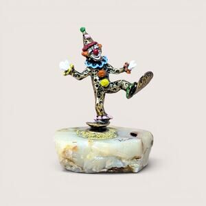 1980s Ron Lee Dancing Pinky Clown Figurine
